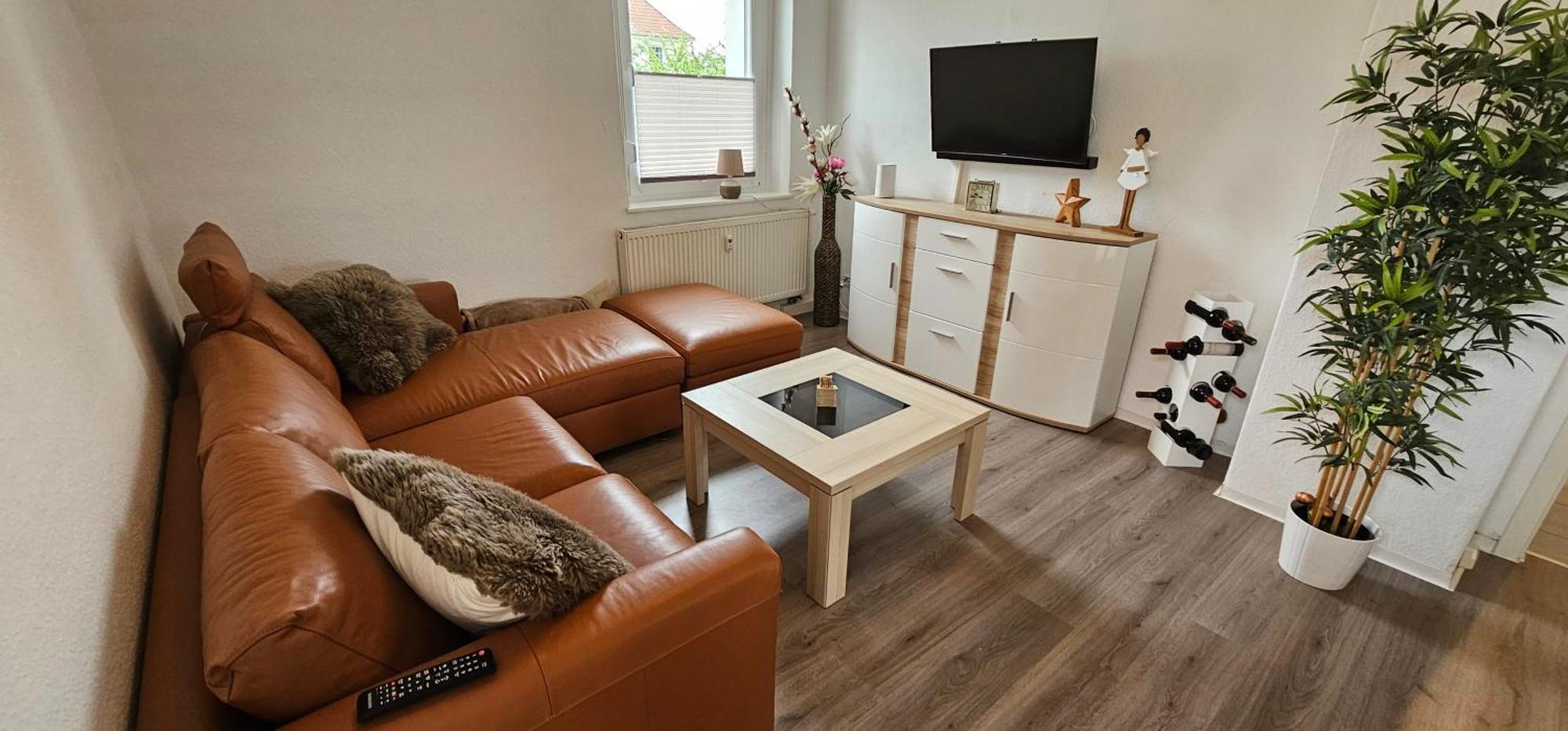Private Ferienwohnung Seestadt Гросрешен Экстерьер фото